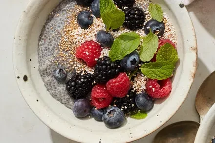 Chia Pudding with Berries and Popped Amaranth: A Silky Ohlone-Inspired Delight