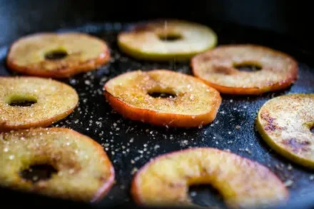 **Caramelized Cinnamon Apples with Brandy: A Versatile Apple Dish from Deborah Madison**