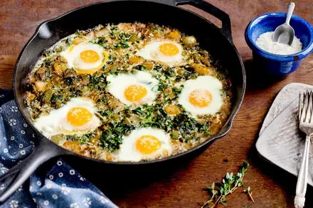Broccoli Rabe, Shakshuka Style: A Vibrant Green Twist on a Brunch Classic