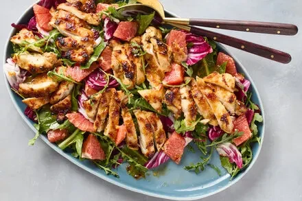 Miso Butter Chicken With Grapefruit