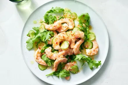 Shrimp Salad With Sesame Ginger Dressing