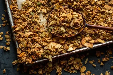Coconut Almond Cluster Granola Recipe