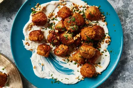 Moroccan Spiced Chicken Meatballs