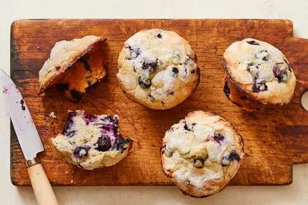 Small-Batch Blueberry Muffins